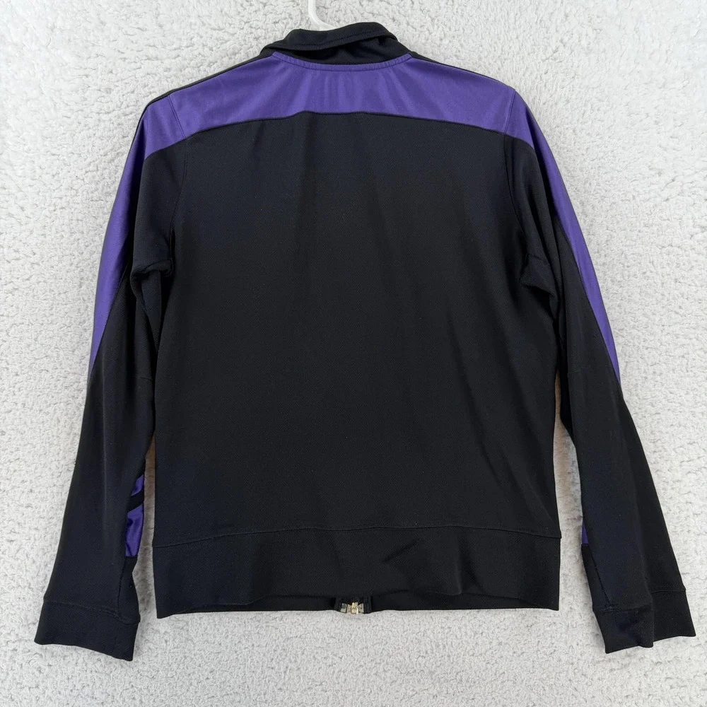 Washington Huskies Jacket Boys Medium Black NCAA Football Nike Track Full Zip